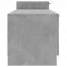 Szafka pod telewizor, szarość betonu, 158,5x36x45 cm