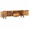 Szafka pod telewizor, 115x30x42 cm, lite drewno
