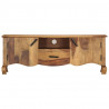 Szafka pod telewizor, 115x30x42 cm, lite drewno