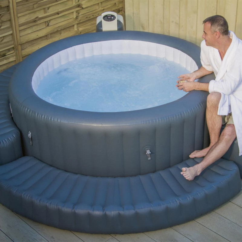 Bestway Nadmuchiwane obrzeże Lay-Z-Spa do okrągłych wanien