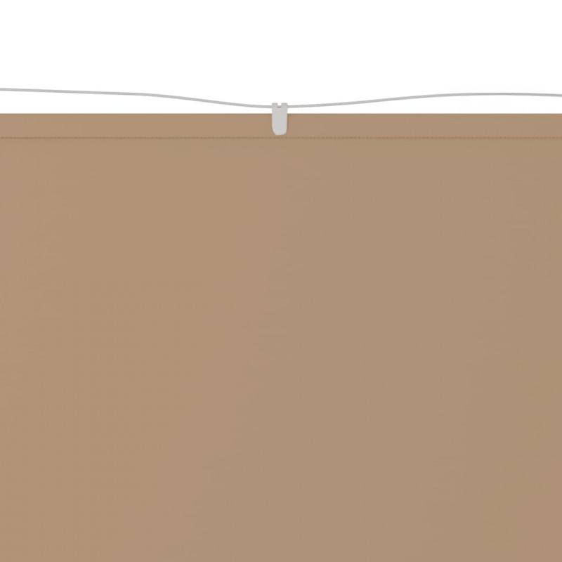 Markiza pionowa, kolor taupe, 60x800 cm, tkanina Oxford