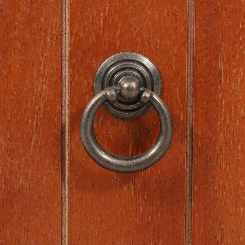 Skrzynia, 79 x 34 x 32 cm, lite drewno akacjowe