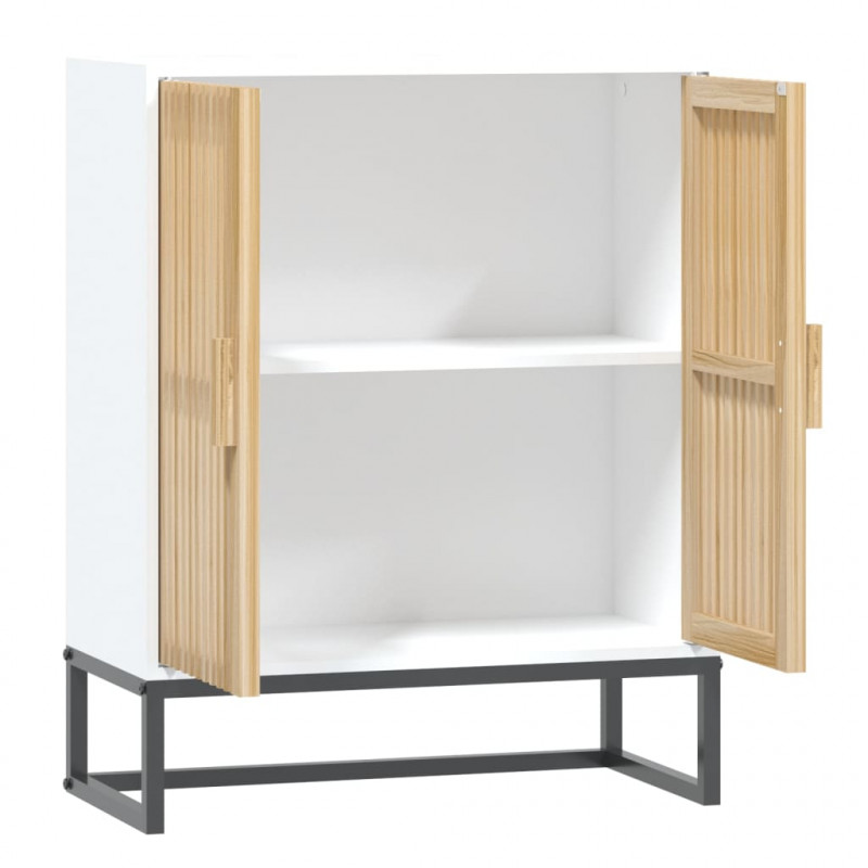 Szafka, biała, 60x30x75 cm, materiał drewnopochodny