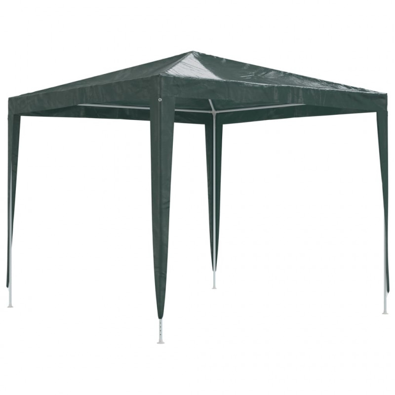 Namiot imprezowy, 2,5x2,5 m, zielony, 90 g/m²