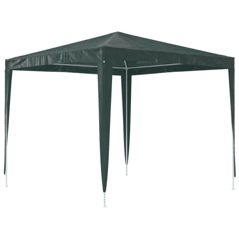 Namiot imprezowy, 2,5x2,5 m, zielony, 90 g/m²