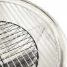 Palenisko i grill 2-w-1, z pogrzebaczem, 56x56x49 cm, stal