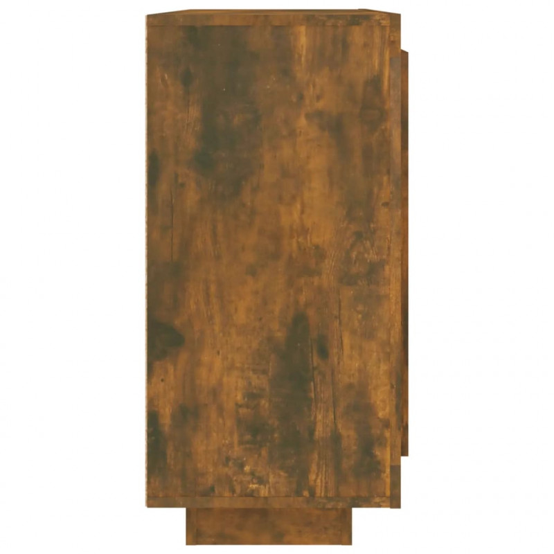 Szafka, przydymiony dąb, 92x35x75 cm, materiał drewnopochodny