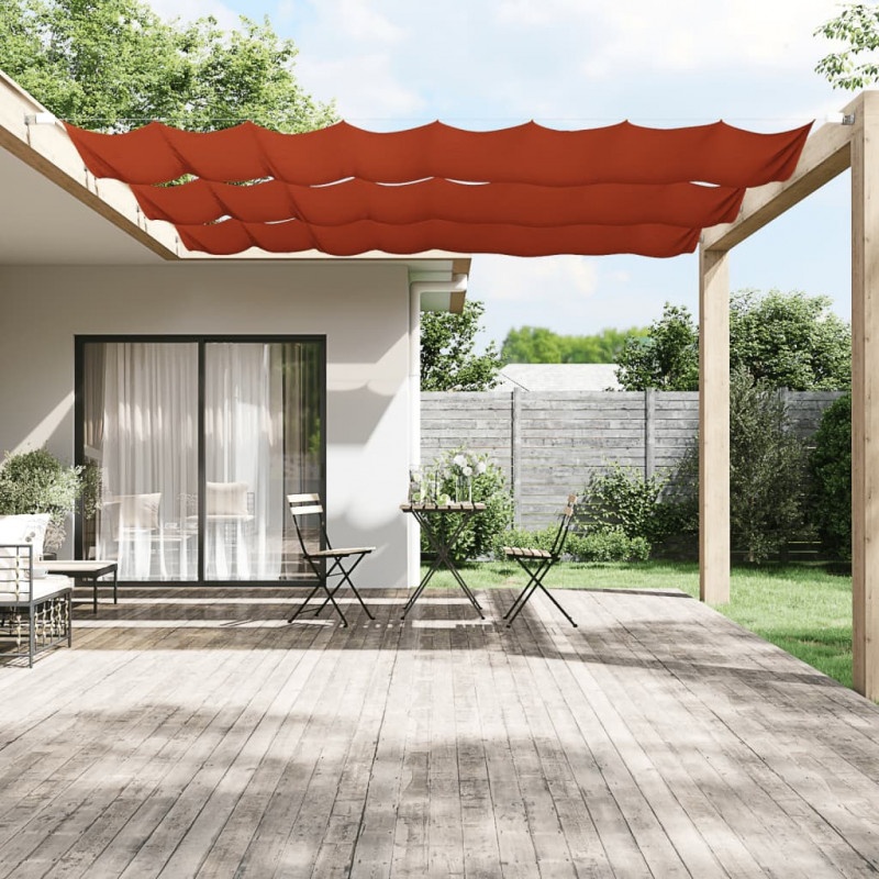 Markiza pionowa, terakota, 60x800 cm, tkanina Oxford