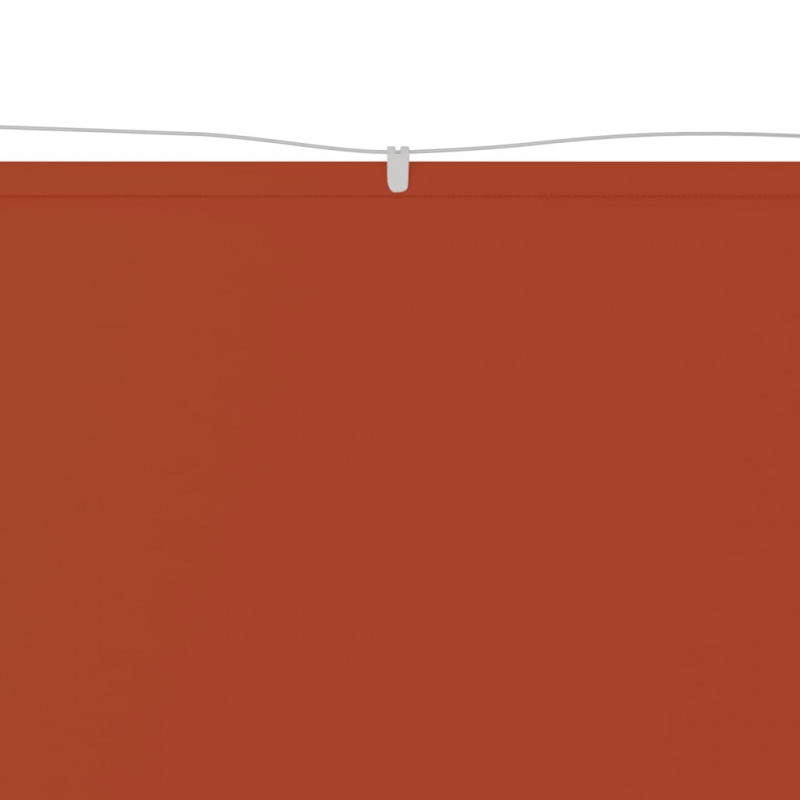 Markiza pionowa, terakota, 100x1200 cm, tkanina Oxford