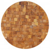 Stolik kawowy, 60 x 60 x 35 cm, lite drewno tekowe