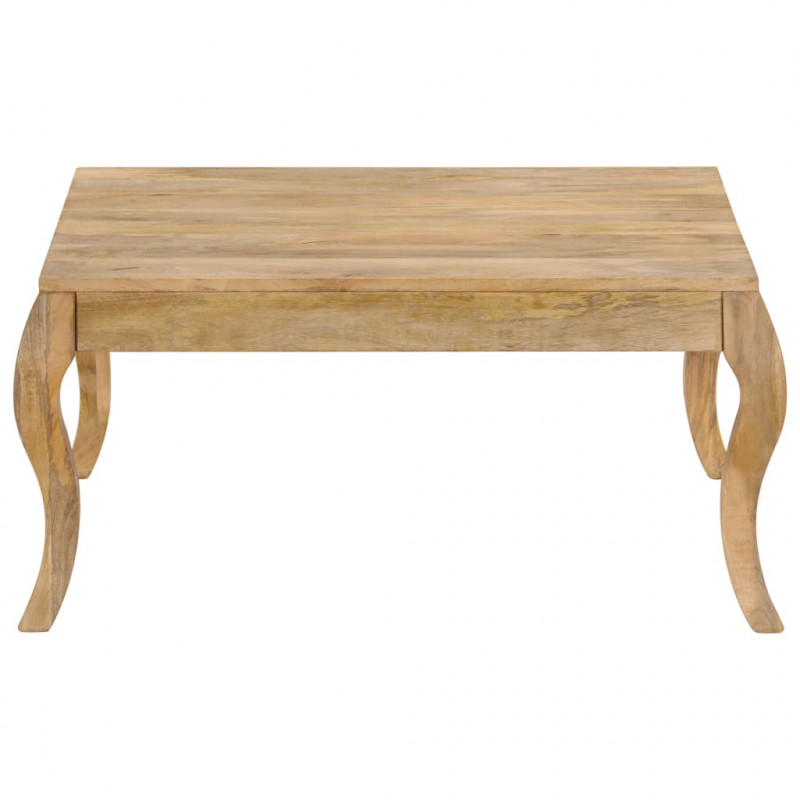 Stolik kawowy z litego drewna mango, 80x80x40 cm