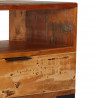 Szafka pod TV, 118x35x45 cm, lite drewno odzyskane