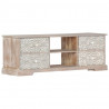 Szafka pod TV, 120x30x40 cm, lite drewno akacjowe