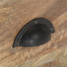 Szafka pod TV, 110x30x50 cm, lite drewno mango