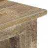 Szafka pod TV, 110x30x50 cm, lite drewno mango