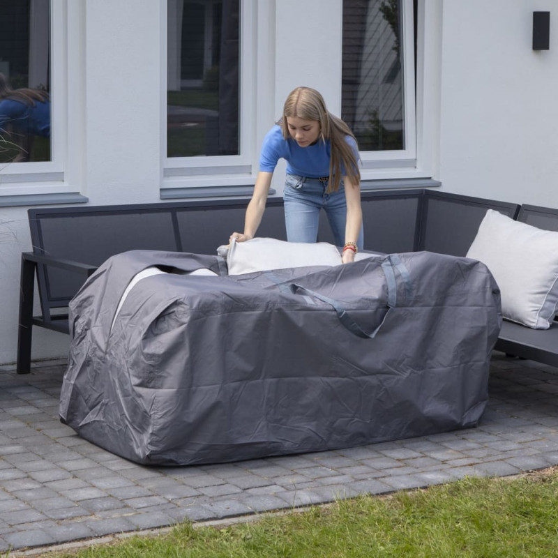 Madison Pokrowiec na poduszki ogrodowe, 175x80x60 cm, szary