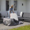 Madison Pokrowiec na poduszki ogrodowe, 175x80x60 cm, szary