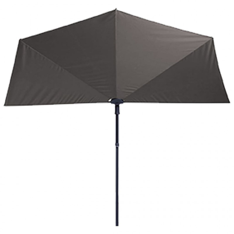 Madison Parasol balkonowy Sun Wave, 270 x 150 cm, jasnoszary