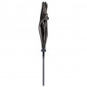 Madison Parasol balkonowy Sun Wave, 270 x 150 cm, jasnoszary