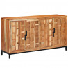 Szafka z litego drewna akacjowego, 145 x 40 x 80 cm