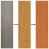 Podwyższona donica, rdzawa, 100x40x45 cm, stal kortenowska