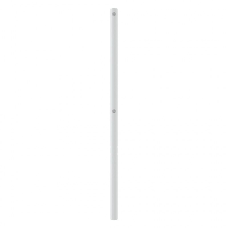 Metalowe wezgłowie, białe, 160 cm