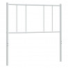 Metalowe wezgłowie, białe, 80 cm