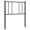Metalowe wezgłowie, czarne, 100 cm