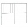 Metalowe wezgłowie, białe, 150 cm