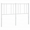 Metalowe wezgłowie, białe, 150 cm