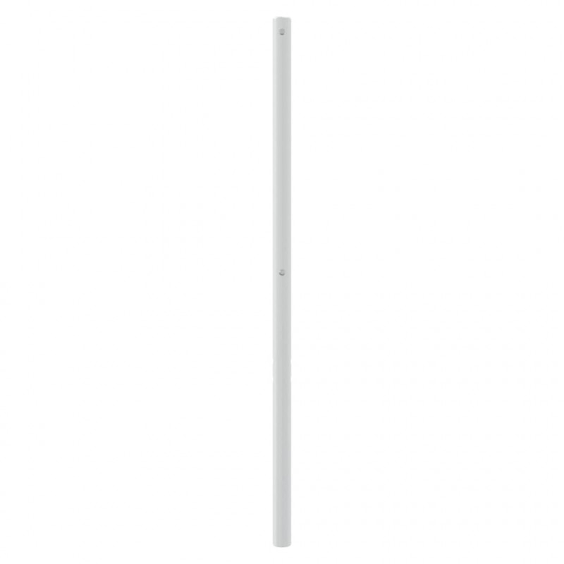 Metalowe wezgłowie, białe, 150 cm