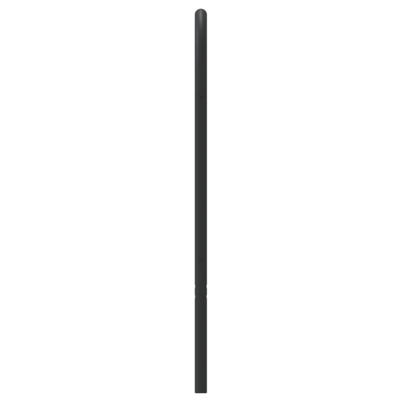 Metalowe wezgłowie, czarne, 90 cm