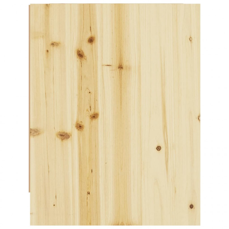 Szafki nocne, 2 szt., 40x30,5x40 cm, lite drewno jodłowe