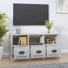 Szafka pod TV, szarość betonu, 100x35x50 cm