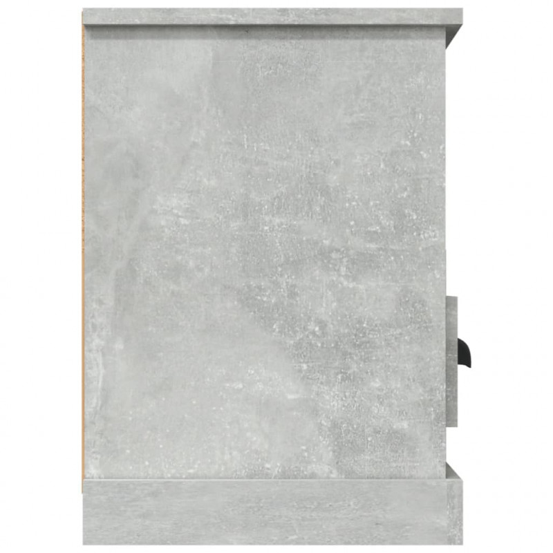 Szafka pod TV, szarość betonu, 100x35x50 cm