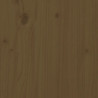 2-osobowa ławka ogrodowa, brązowa, 159,5x44x45 cm, sosnowa