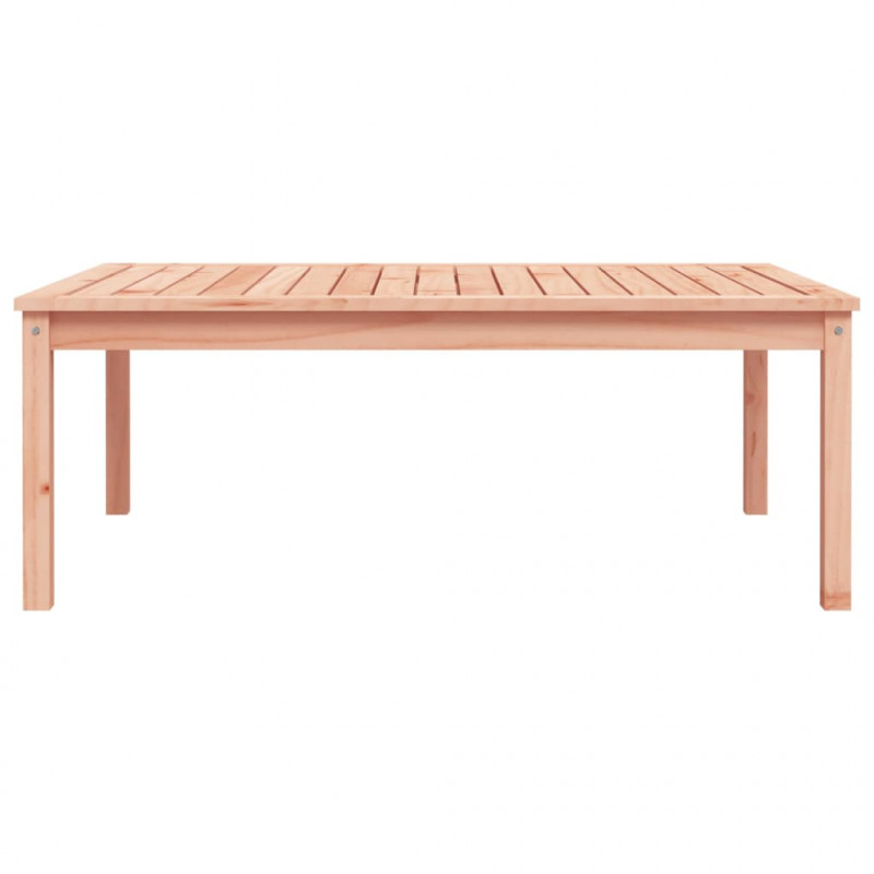 Stolik ogrodowy, 121x82,5x45 cm, lite drewno daglezjowe