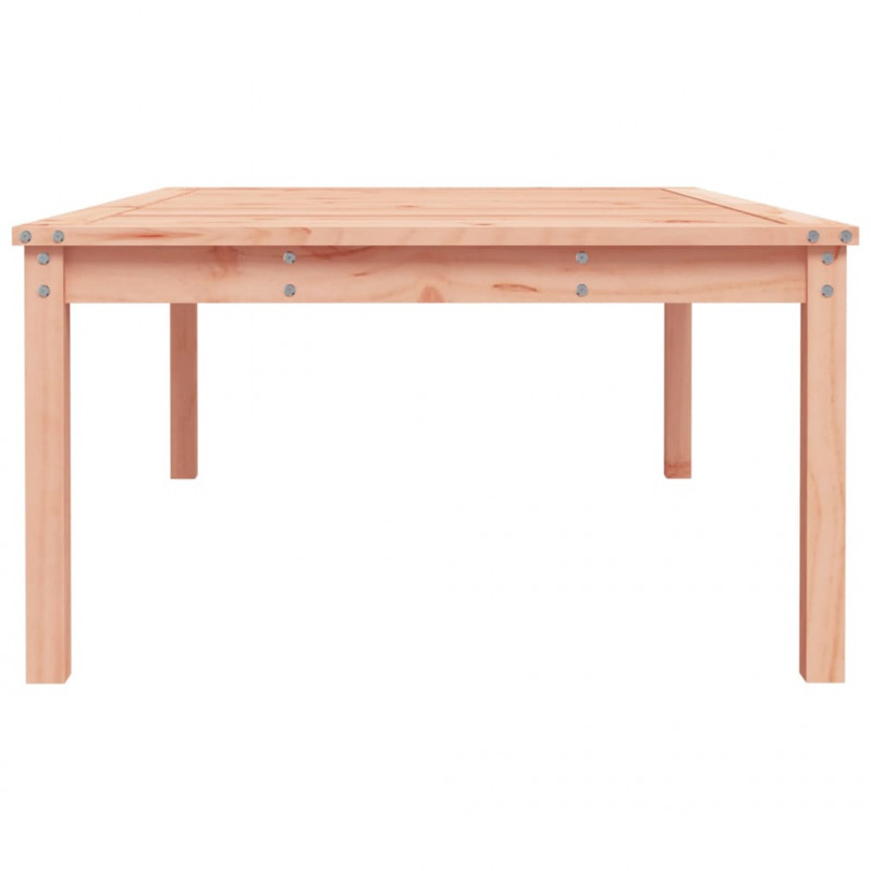 Stolik ogrodowy, 121x82,5x45 cm, lite drewno daglezjowe