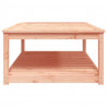 Stolik ogrodowy, 121x82,5x45 cm, lite drewno daglezjowe