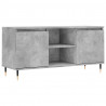 Szafka pod TV, szarość betonu, 104x35x50 cm