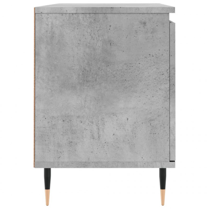 Szafka pod TV, szarość betonu, 104x35x50 cm
