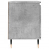 Szafka pod TV, szarość betonu, 104x35x50 cm