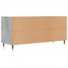Szafka pod TV, szarość betonu, 104x35x50 cm