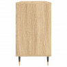 Szafka pod umywalkę, dąb sonoma, 80x33x60 cm