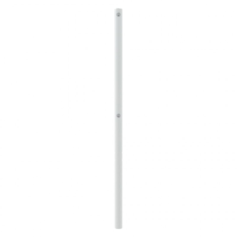 Metalowe wezgłowie, białe, 140 cm