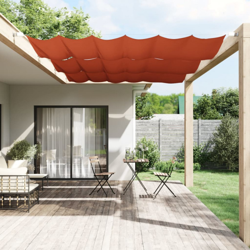 Markiza pionowa, terakota, 180x270 cm, tkanina Oxford