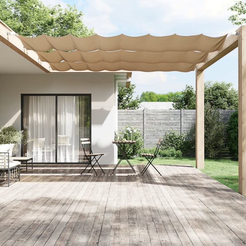 Markiza pionowa, kolor taupe, 60x1000 cm, tkanina Oxford