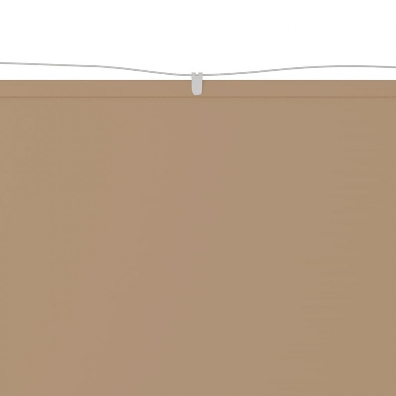 Markiza pionowa, kolor taupe, 60x1000 cm, tkanina Oxford