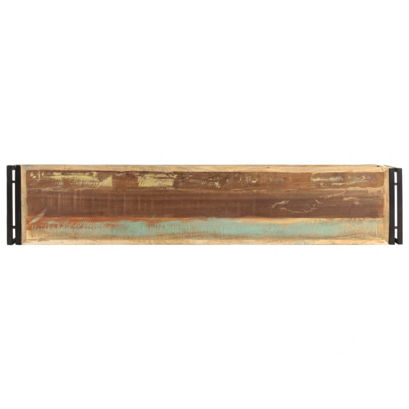 Szafka pod telewizor, 150x30x40 cm, lite drewno z odzysku