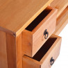 Szafka pod TV, 100x40x45 cm, lite drewno mahoniowe